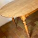 Oval farmhouse table