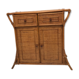 Rattan dresser 1960s