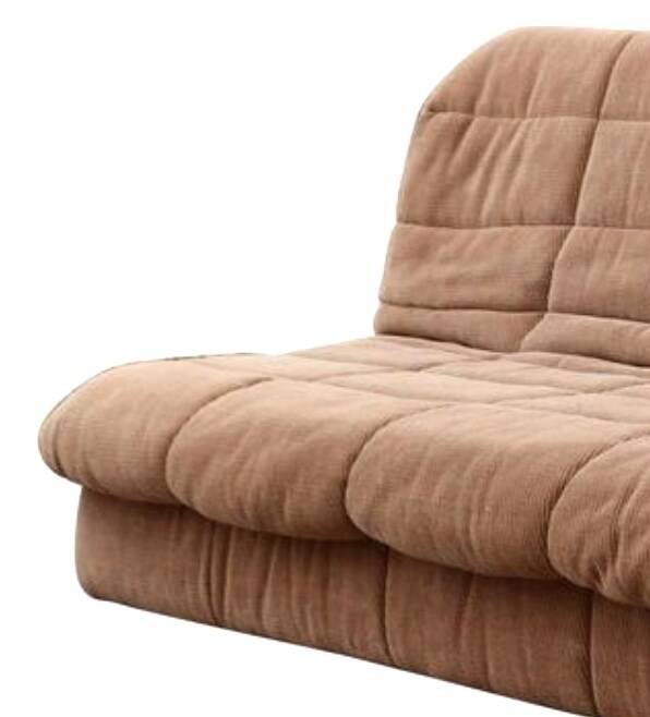 3-seater velvet sofa