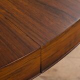 Severin Hansen Jr. rosewood extension table with 4 leaves