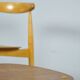 🟡 Beech & teak dining chairs, Hans J. Wegner & Fritz Hansen, Denmark 1950s