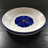 Soucoupe fleur bleue