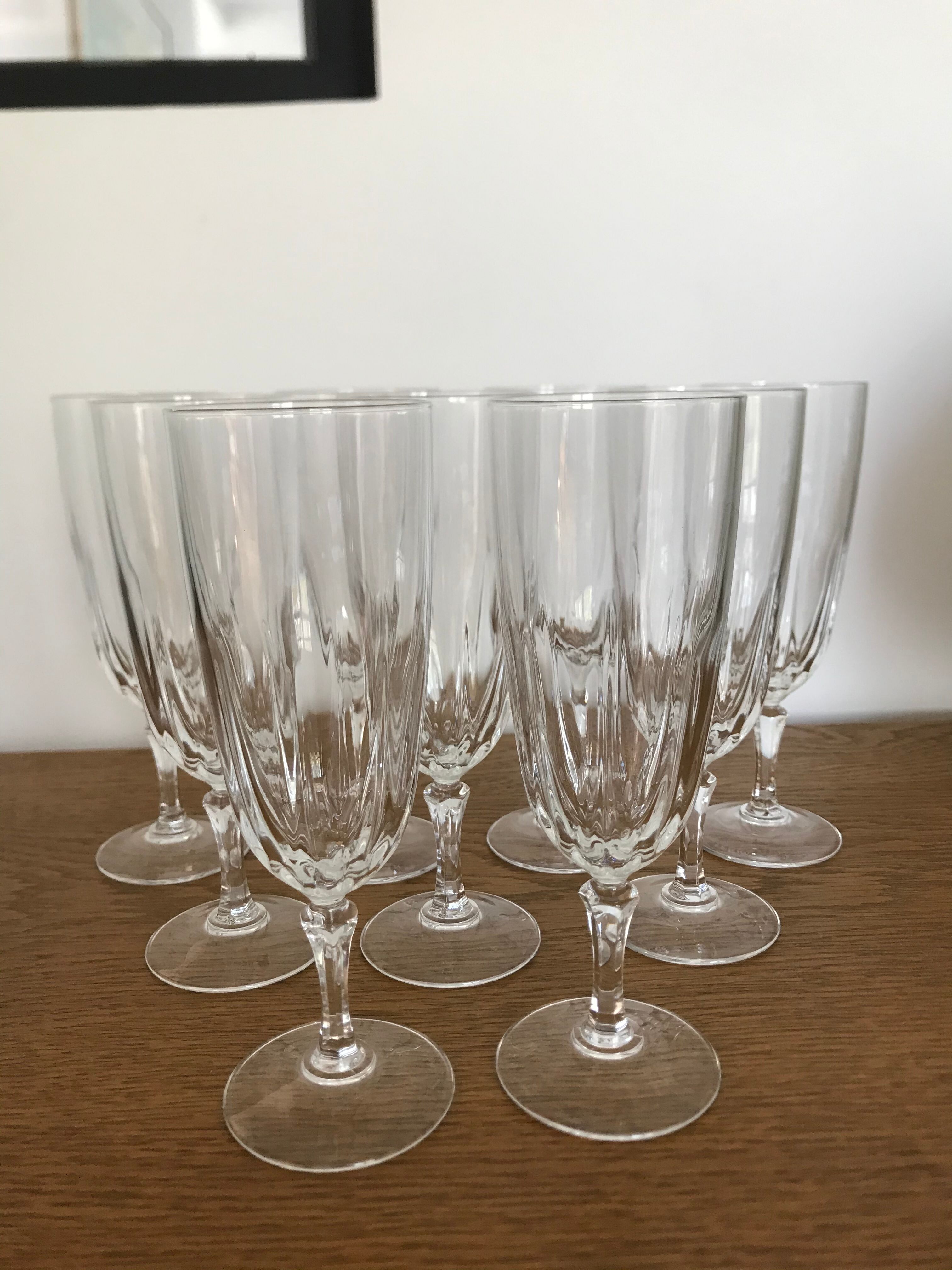 Champagne glasses