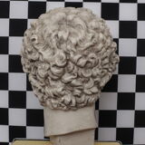 Greek head in waxed ivory plaster