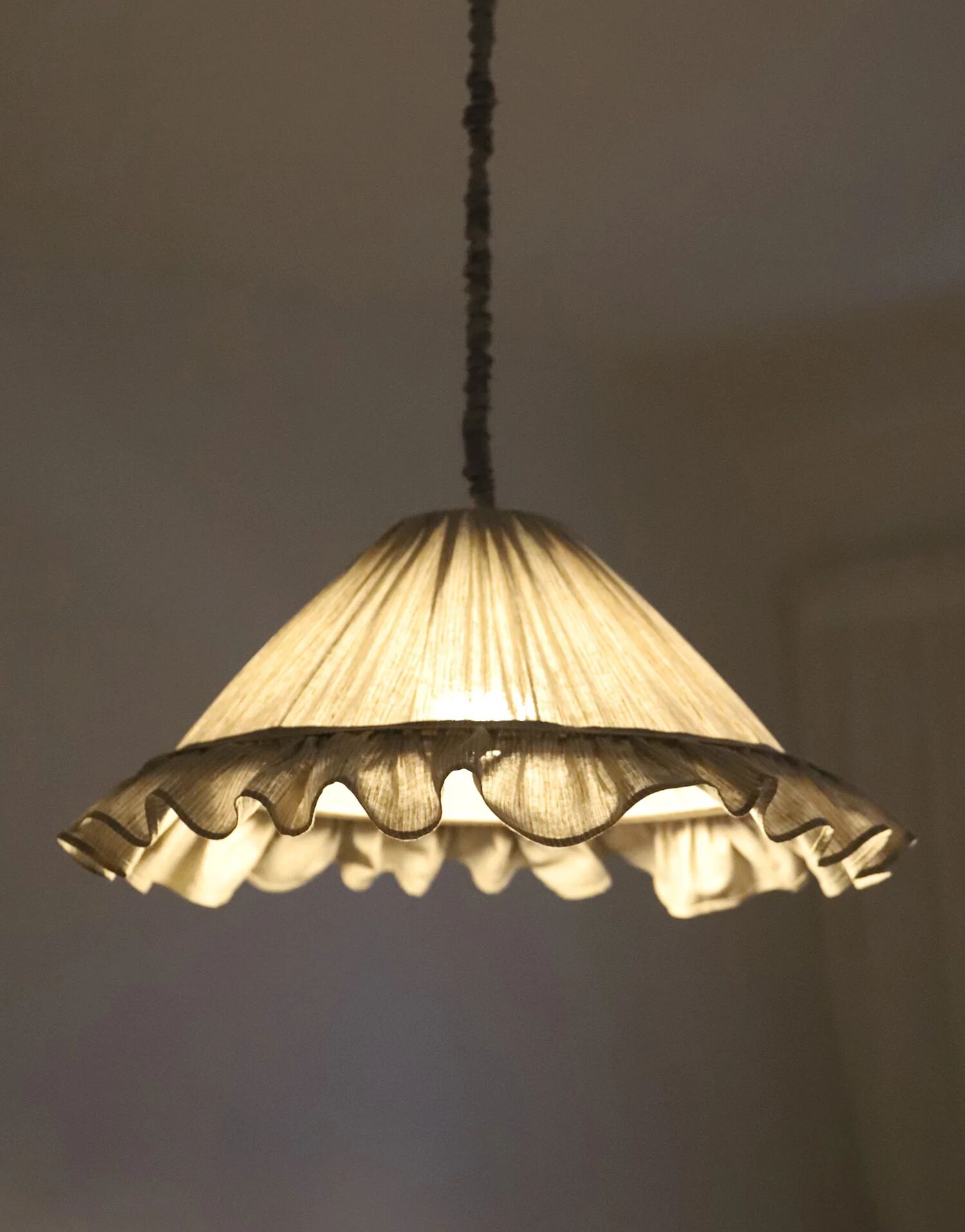 Suspension EMILIA — Fine Stripes Olive