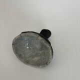 Raku footed cup