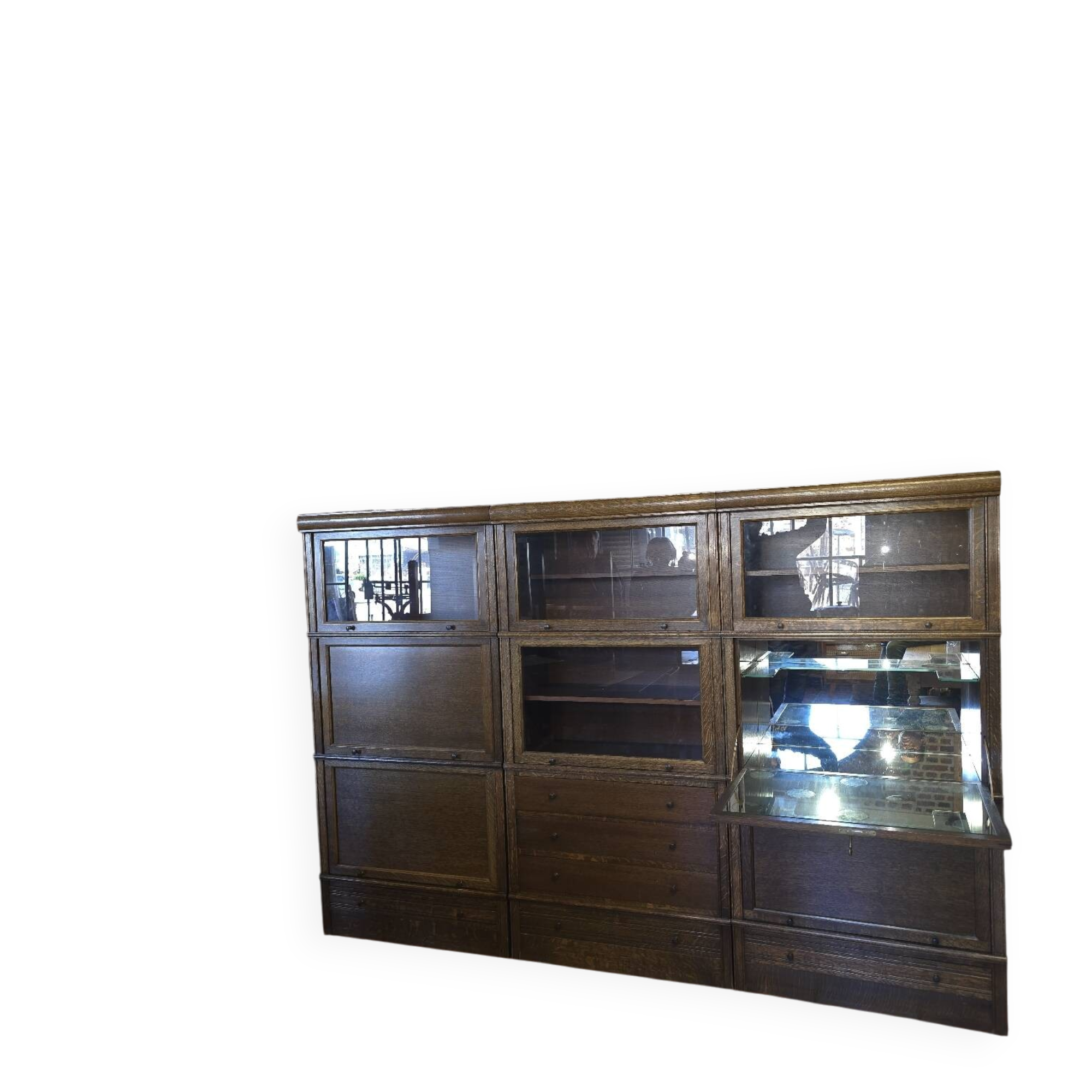 Modular bookshelf MD in oak