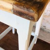 Vintage oak farmhouse stool Circa 50