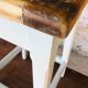 Vintage oak farmhouse stool Circa 50