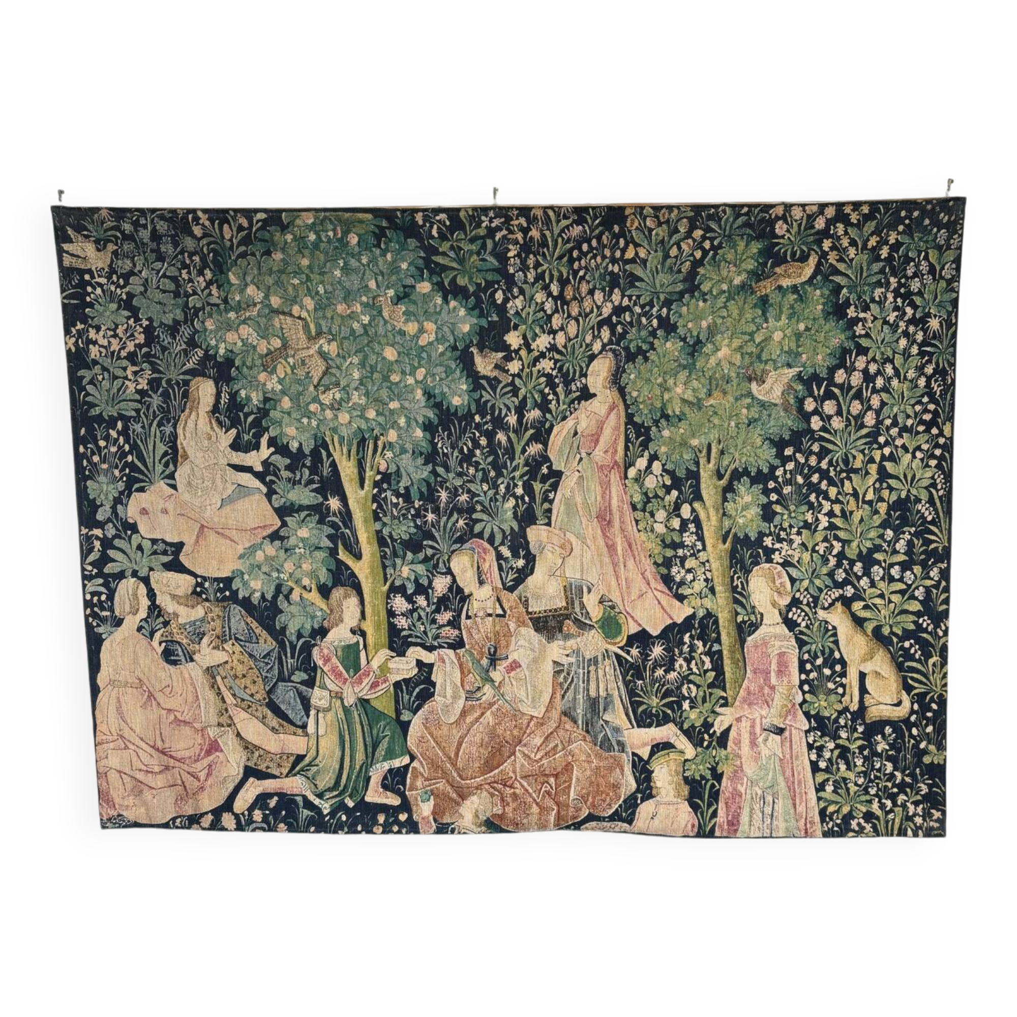 The tapestry of the Seigneurial Life: Gallant Scenes