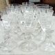 Série de 14 verres à apéritif cristal Saint Louis