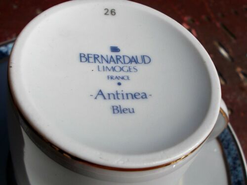 1 cup Limoges Bernardaud Antinéa porcelain