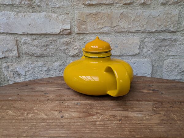 Théière jaune année 60/70 série Pop Design Inger Persson Rörstrand Sweden
