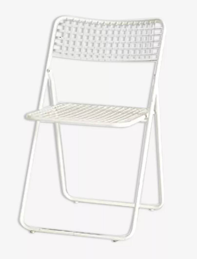 Vintage Folding chair "Ted Net" by Niels Gammelgaard for Ikea 1976