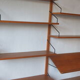 Danish modular teak shelf system by Poul Cadovius for Cado Royal 1950-60