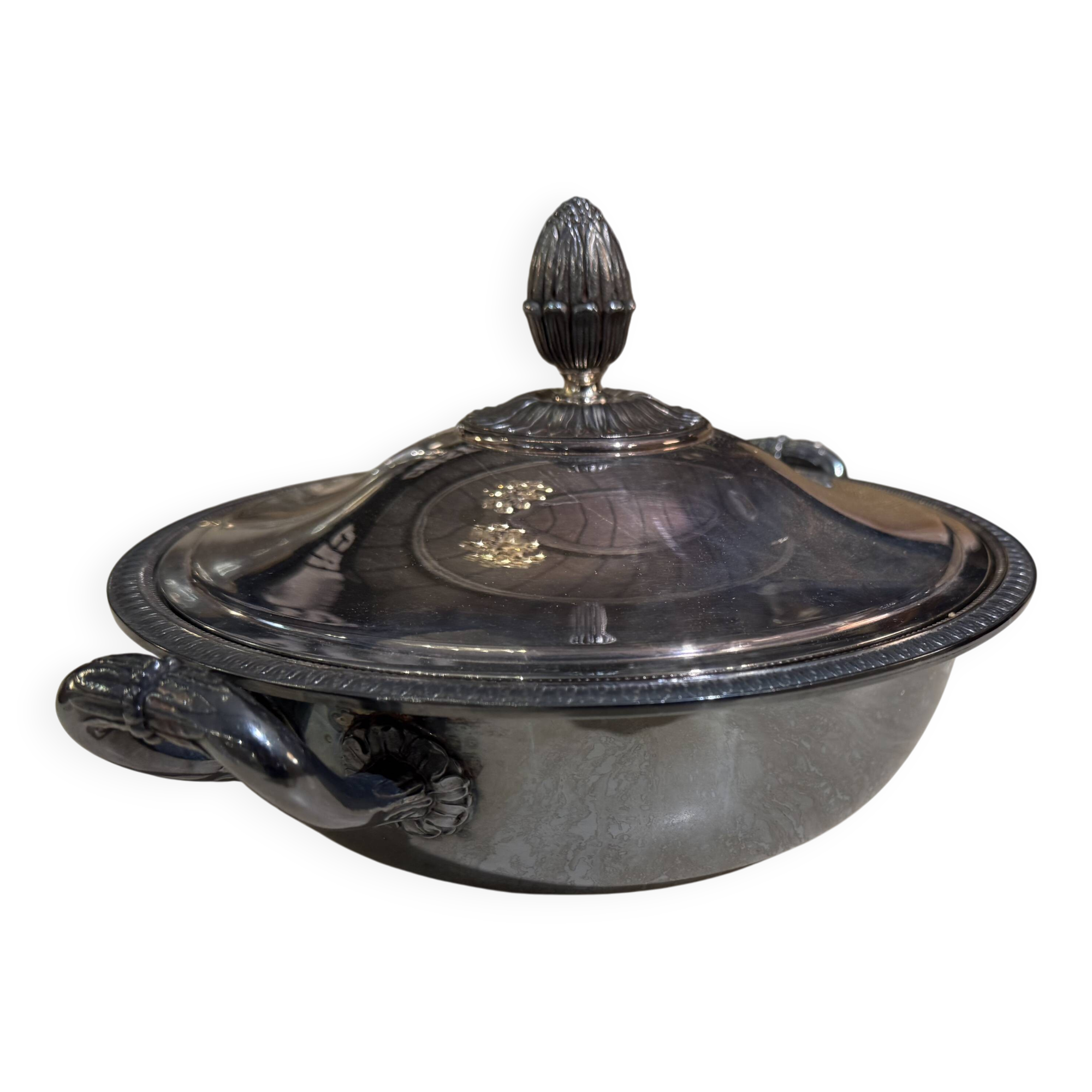 Ancienne Saucière Christofle En Métal Argenté