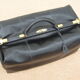 Vintage leather suitcase