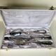 Silver metal service covers