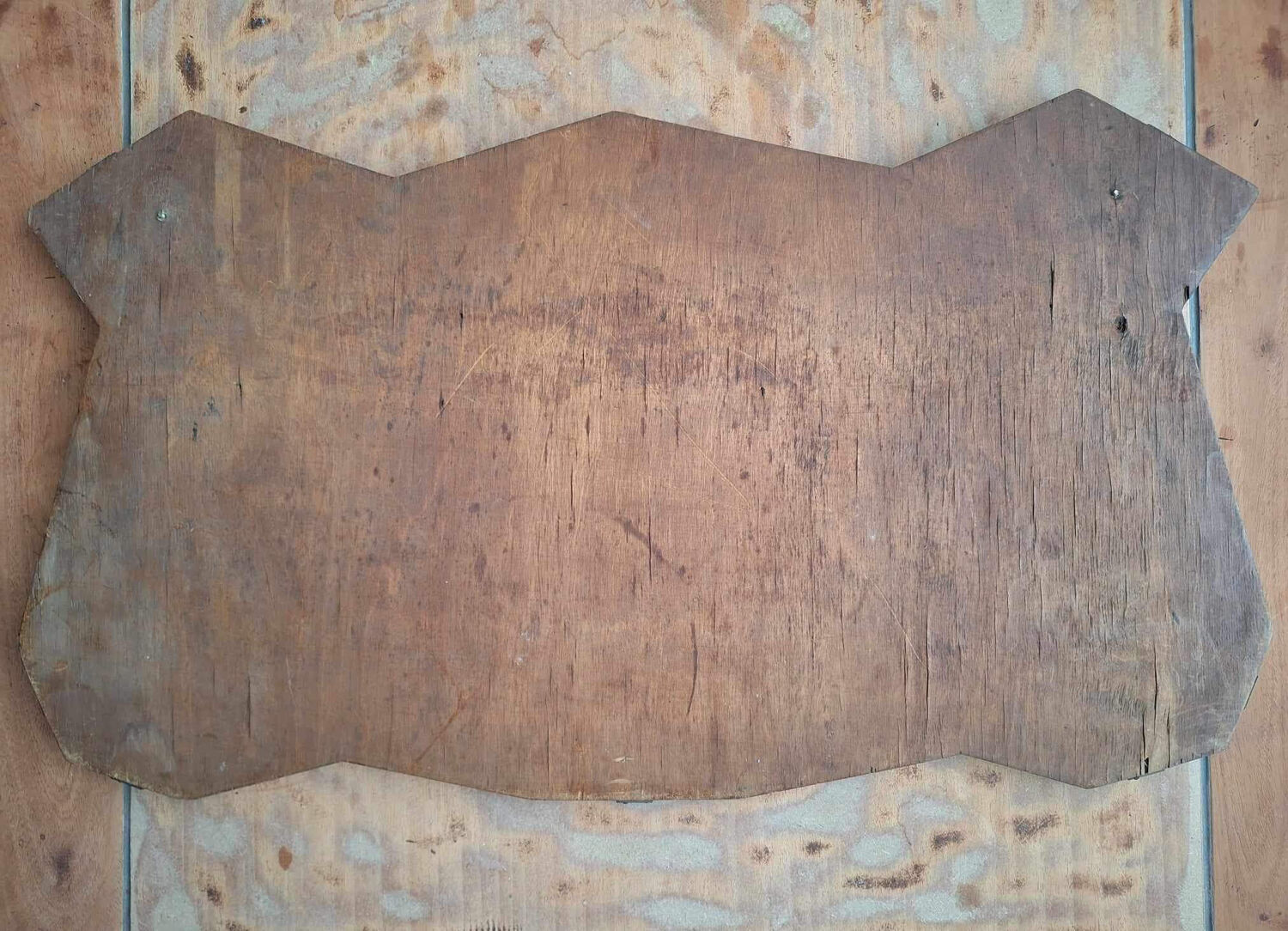 Vintage mirror geometric shape