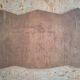 Miroir vintage forme geometrique
