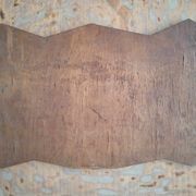 Miroir vintage forme geometrique