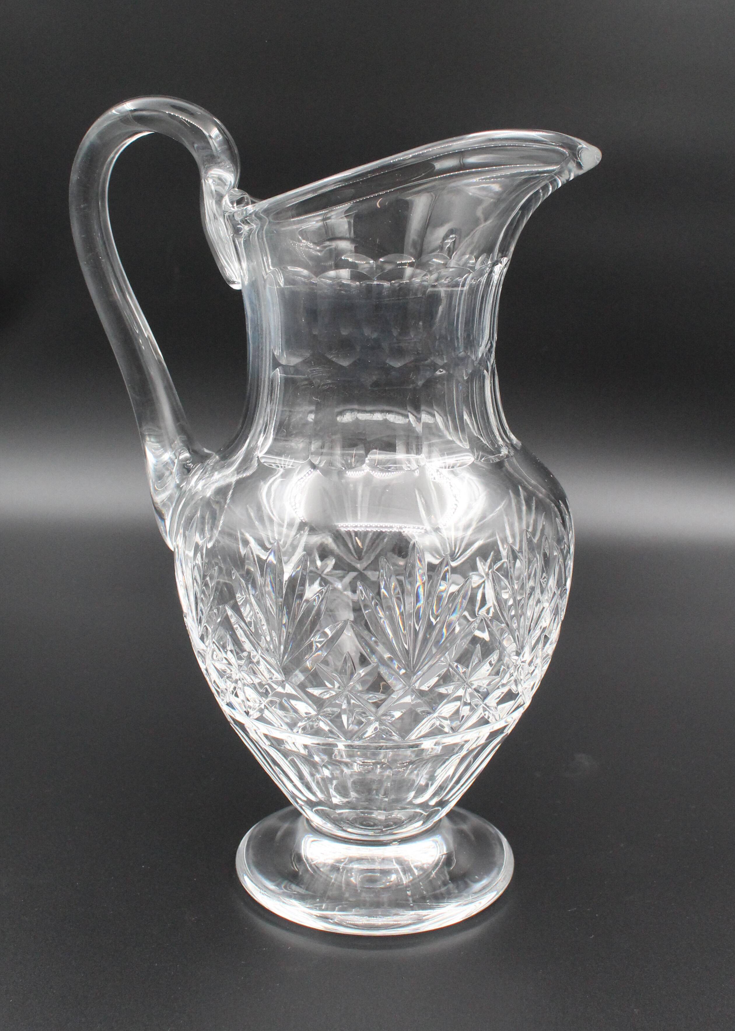 Saint-Louis crystal water jug, Massenet model H= 27 cm