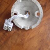 Vintage glass suspension Clichy