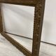 Cadre vintage vieil or