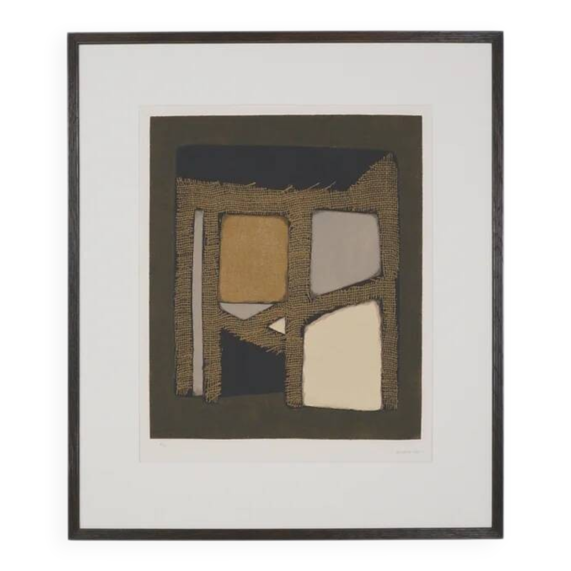 'Joan Prats', Eau-forte, Conrad Marca-Relli (1913-2000)