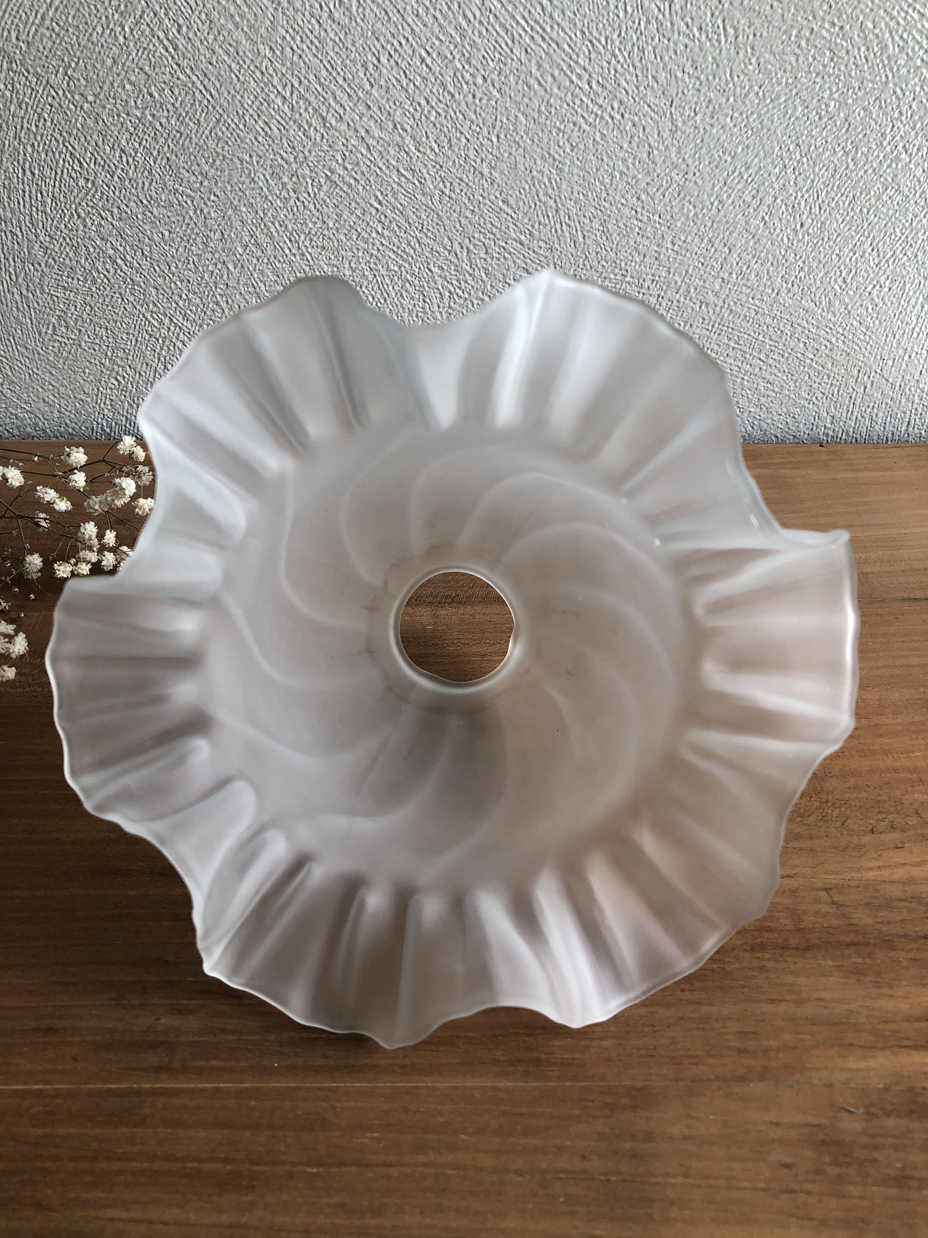 Globe tulipe point luminaire