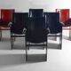 Ensemble de chaises postmodernes "Solaria" par Arrben Italie, 1980