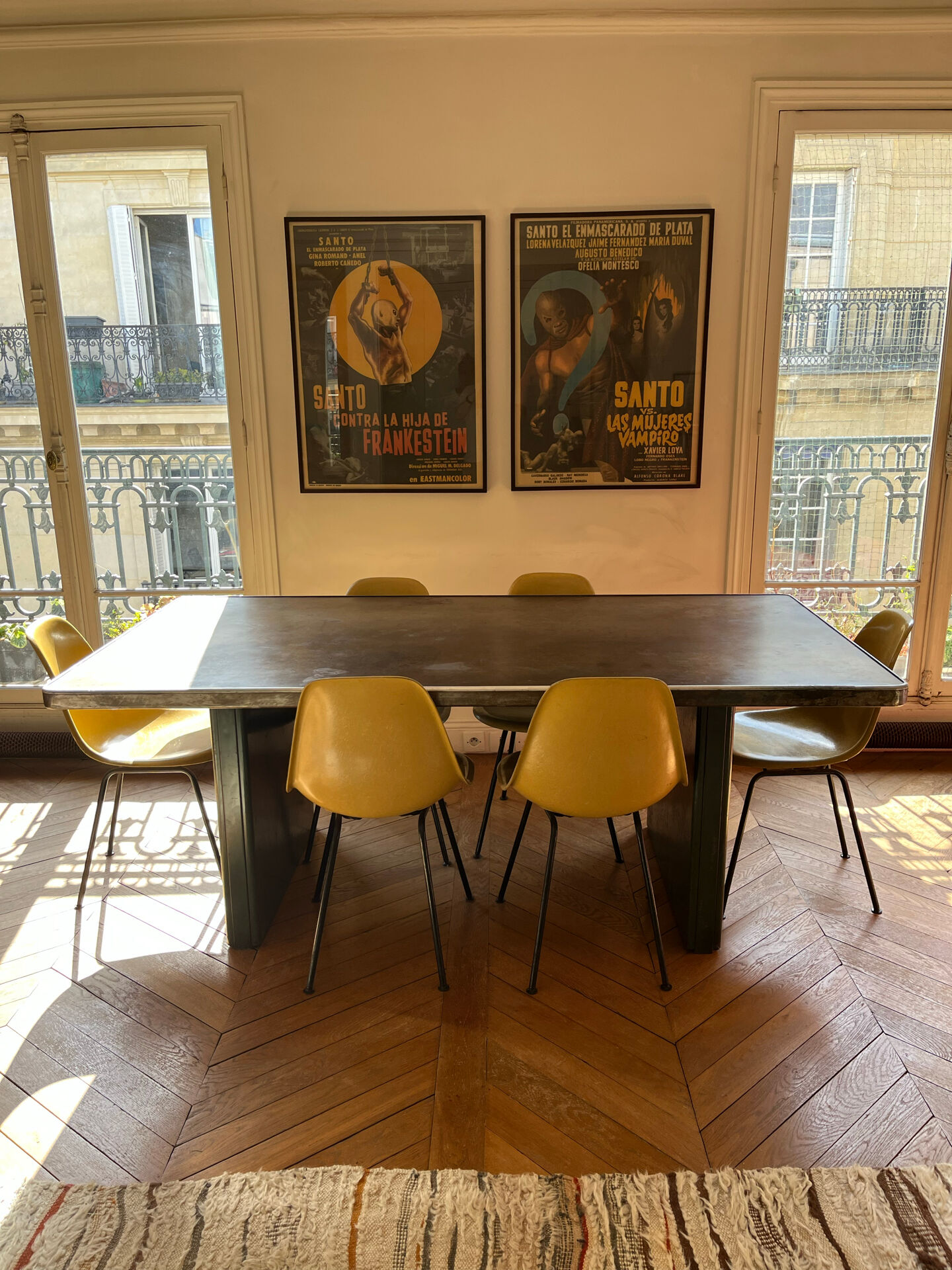 Vintage industrial table