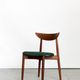 Dining chairs model #58 by Harry Østergaard  for Randers Møbelfabrik