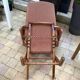Baumann 70s velvet relax armchair