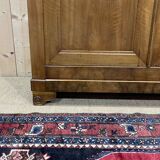 19th century walnut Restoration bookcase