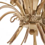 Sheaf of wheat chandelier beige Hans Kögl – Maison Charles style