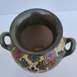 Bulge vase with 2 handles Gouda Holland