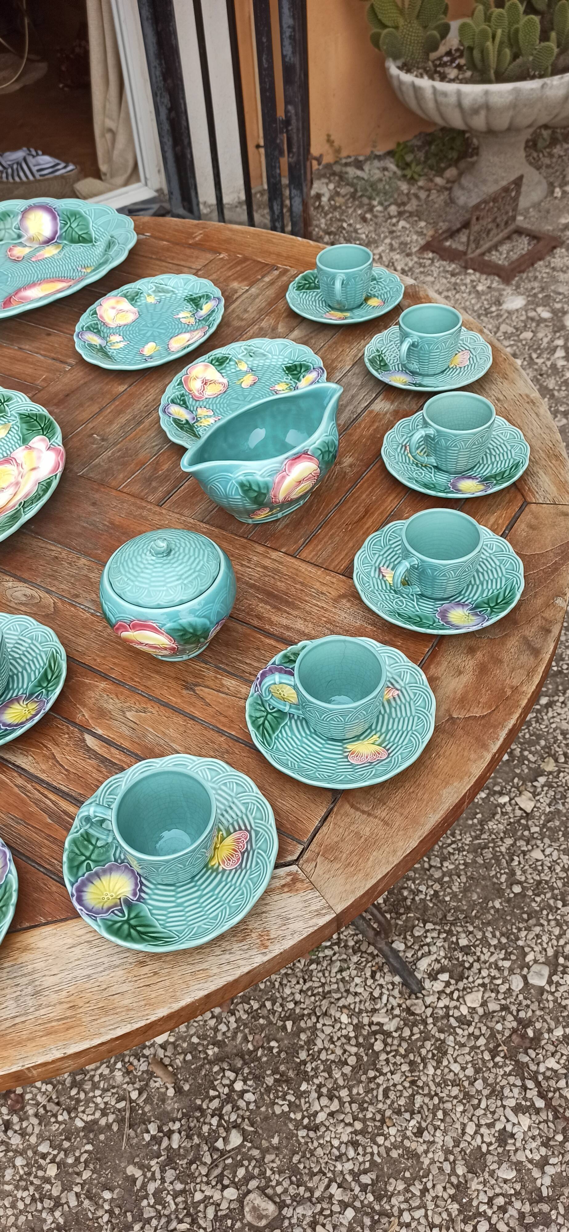 Service 30 pieces slurry Geneviève Lethu