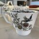 Windsor tea service Ridgway Staffordshire English earthenware, 6 cups