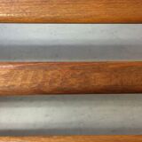 Vintage beech sledge Davos Germina 60/70 made in Gdr