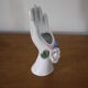 Hand-made vintage ceramic baguier