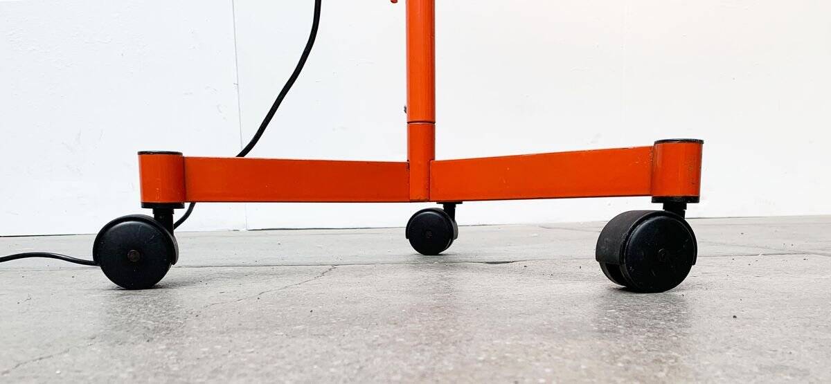 Vintage Swedish Space Age floor lamp by Alda.