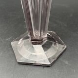 Art Deco soliflore vase in purple glass – 1224d5