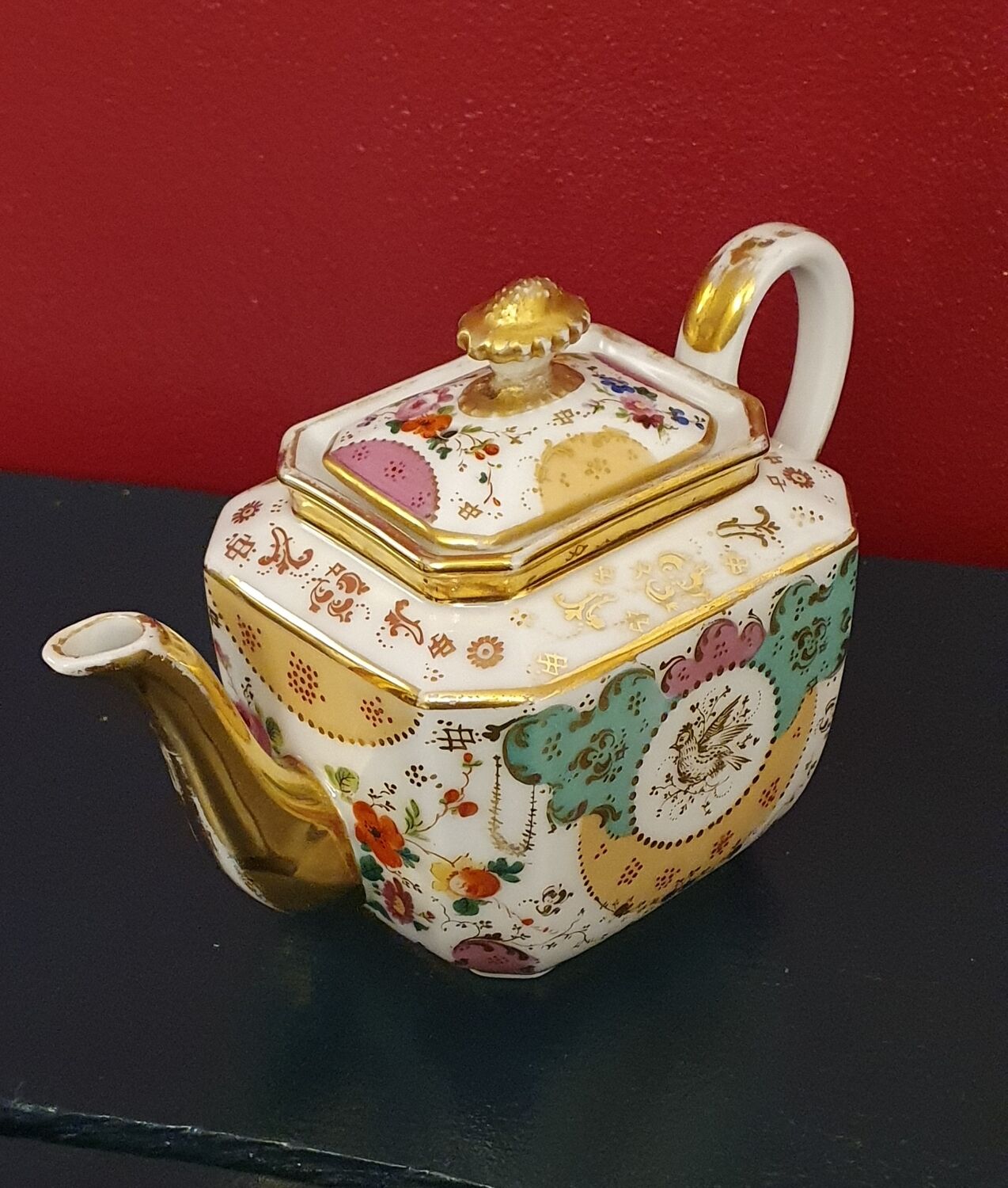 Paris porcelain teapot