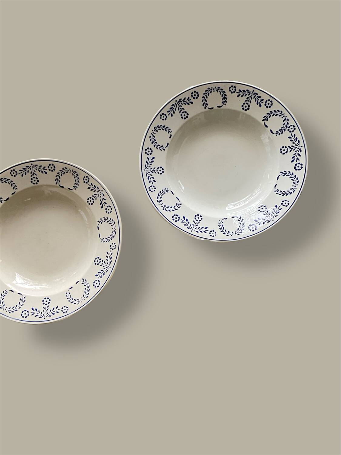 Centenary plates from Lunéville