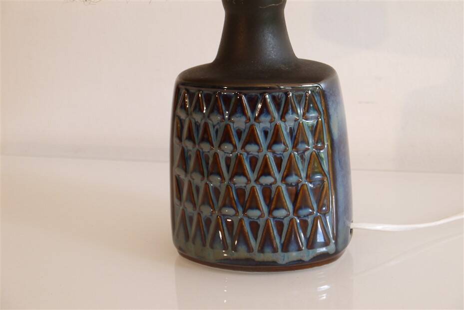 Lampe danoise en ceramique de Einar Johansen 1960