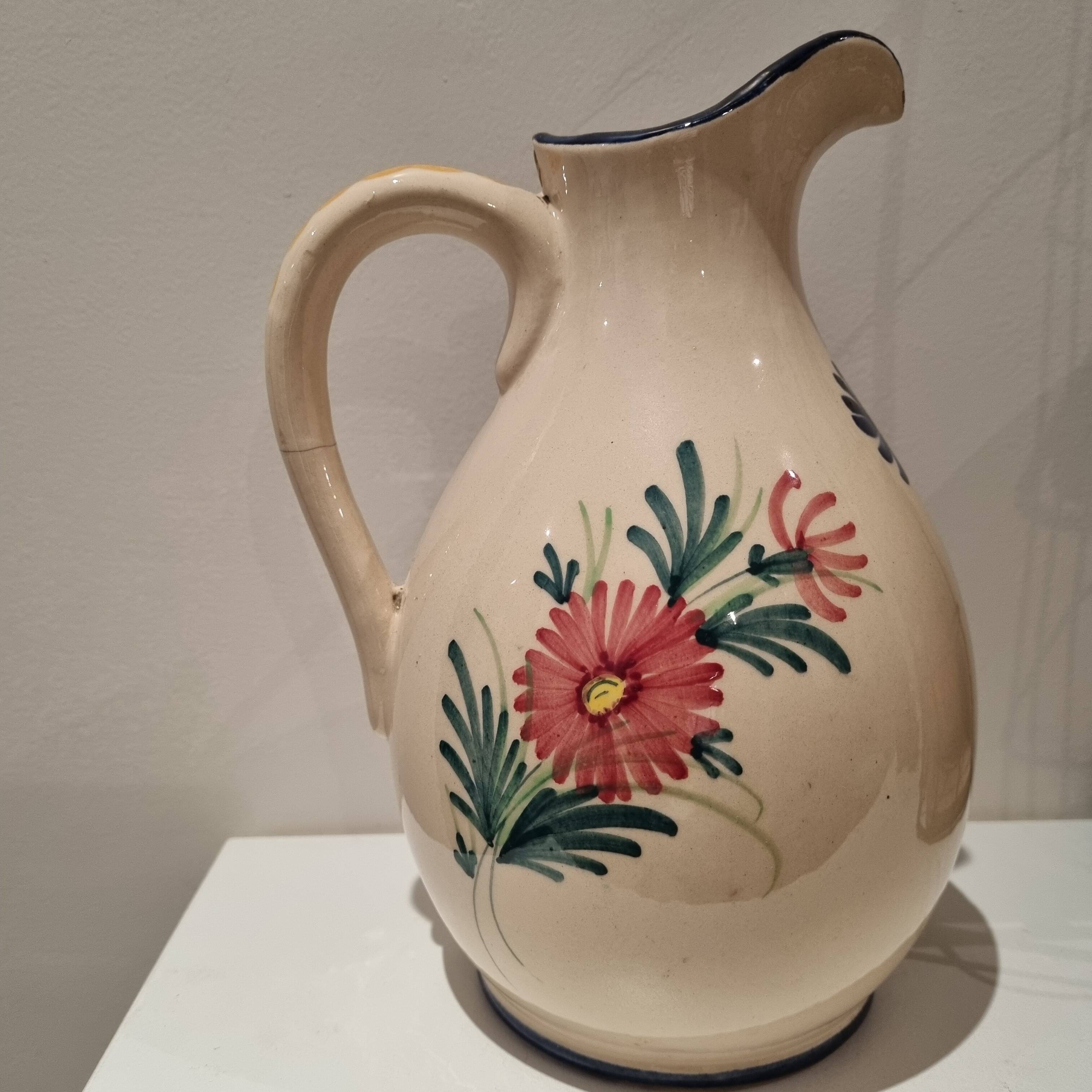 Antique earthenware pitcher from St Clément
