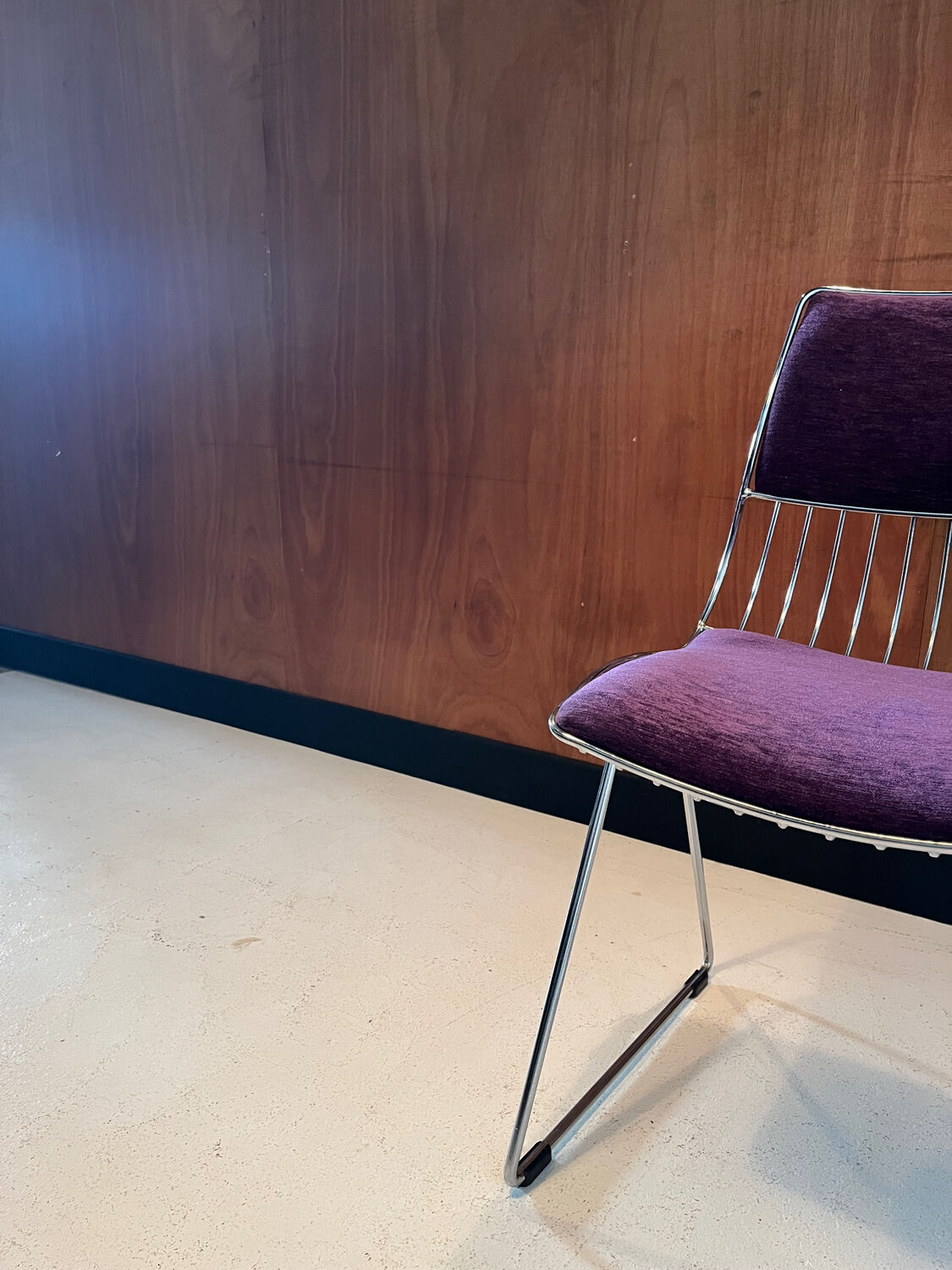 Vintage Novalux chair, design by Rudi Verelst 1970 law.