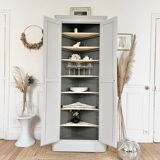Parisian corner cabinet