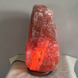 Genuine Himalayan salt stone lamp from the 1970s